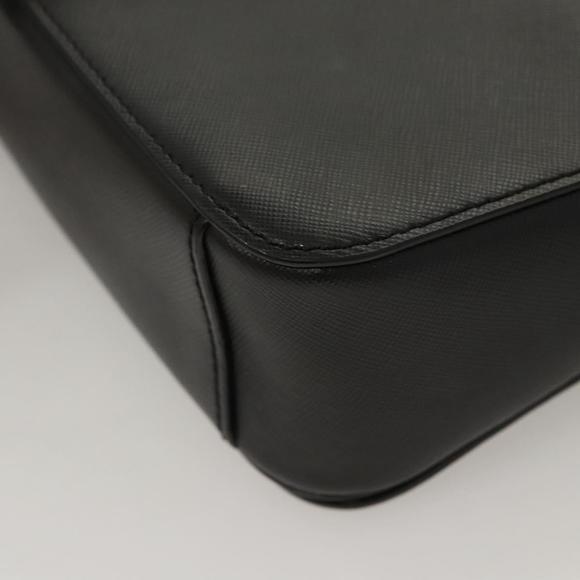 TORY BURCH Chain Shoulder Bag Leather Black Auth 124109 - Picture 16 of 16